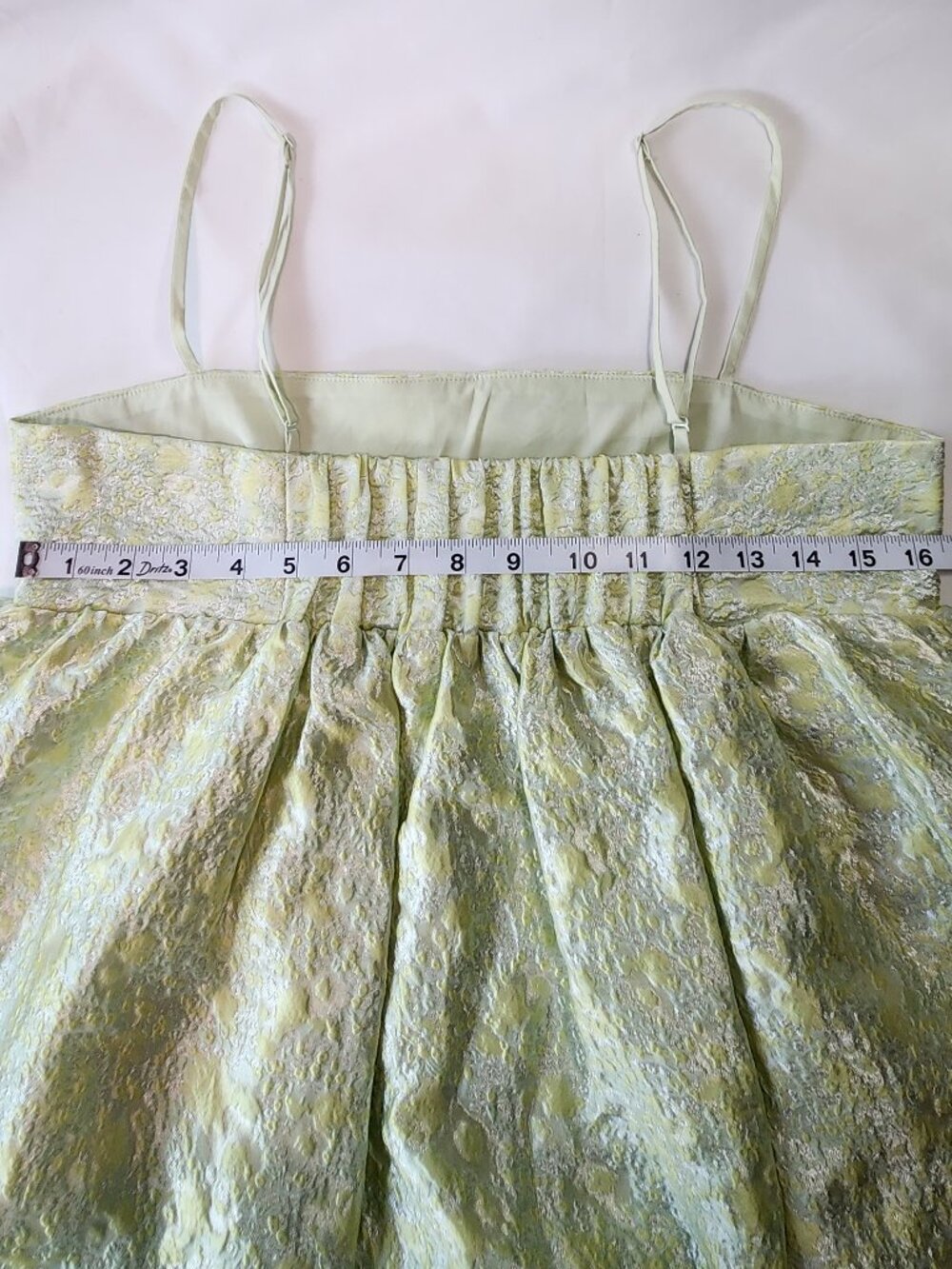 ANTHROPOLOGIE Mare Mare Square-Neck Babydoll Midi Dress - Picture 7 of 15